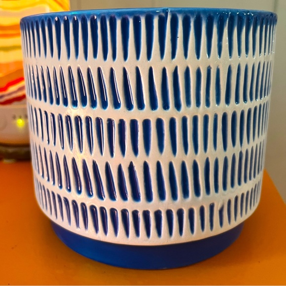 🆕 Boho Ceramic Planter Cache Pot - Picture 2 of 9